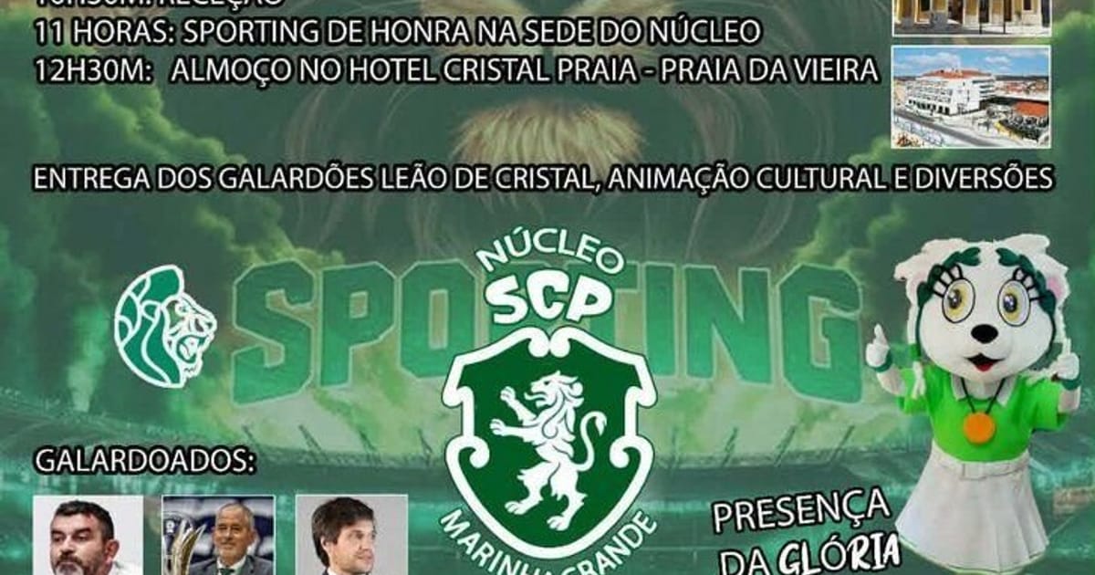 10.º Aniversário DO NÚCLEO SPORTING CLUBE DE PORTUGAL DA MARINHA GRANDE, Marinha Grande