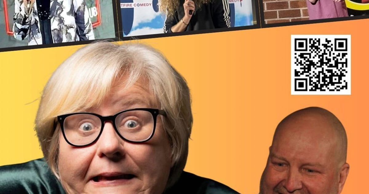 A night of comedy at The Book keepers secret, Newcastle Under Lyme