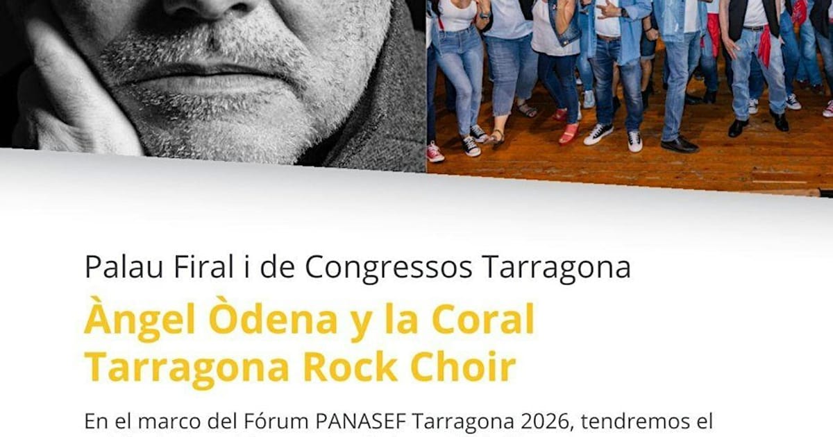 Àngel Òdena y la Coral Tarragona Rock Choir, Tarragona