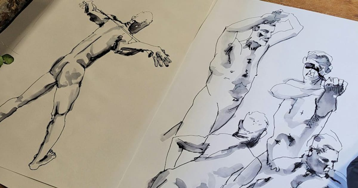 Anomaly Life Drawing, Sheffield