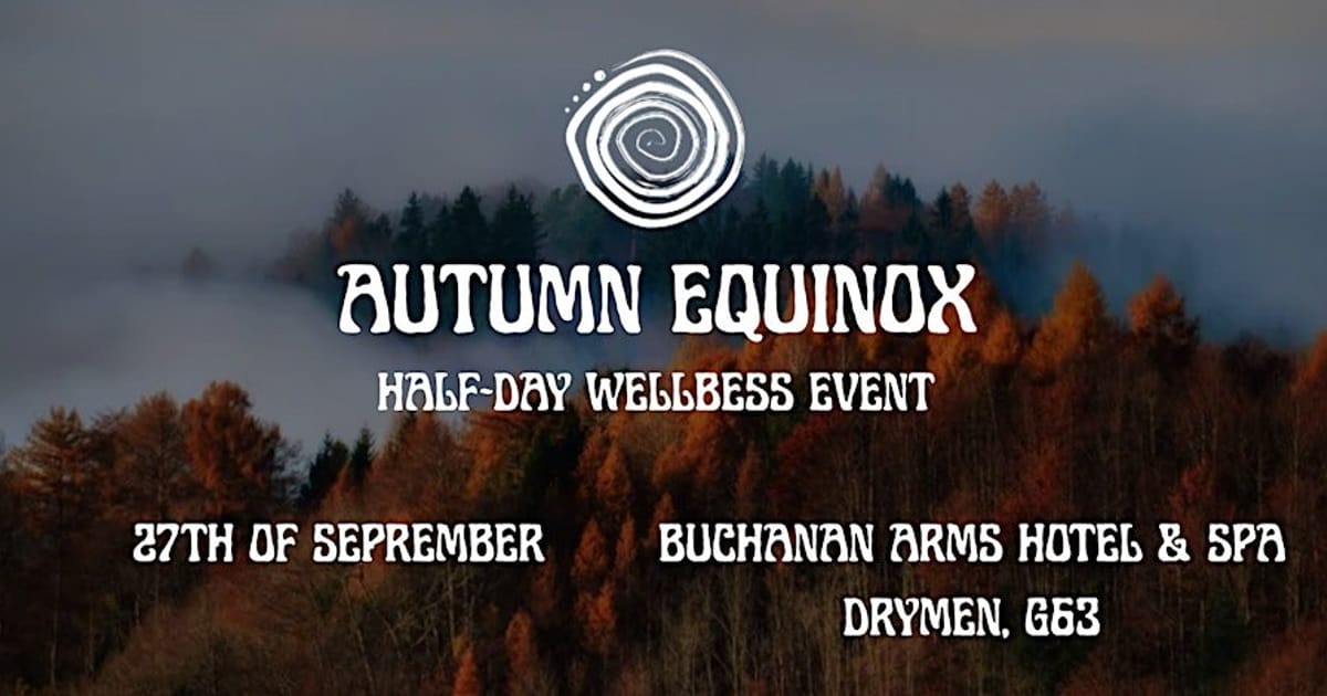Autumn Equinox- half day wellness retreat, Glasgow