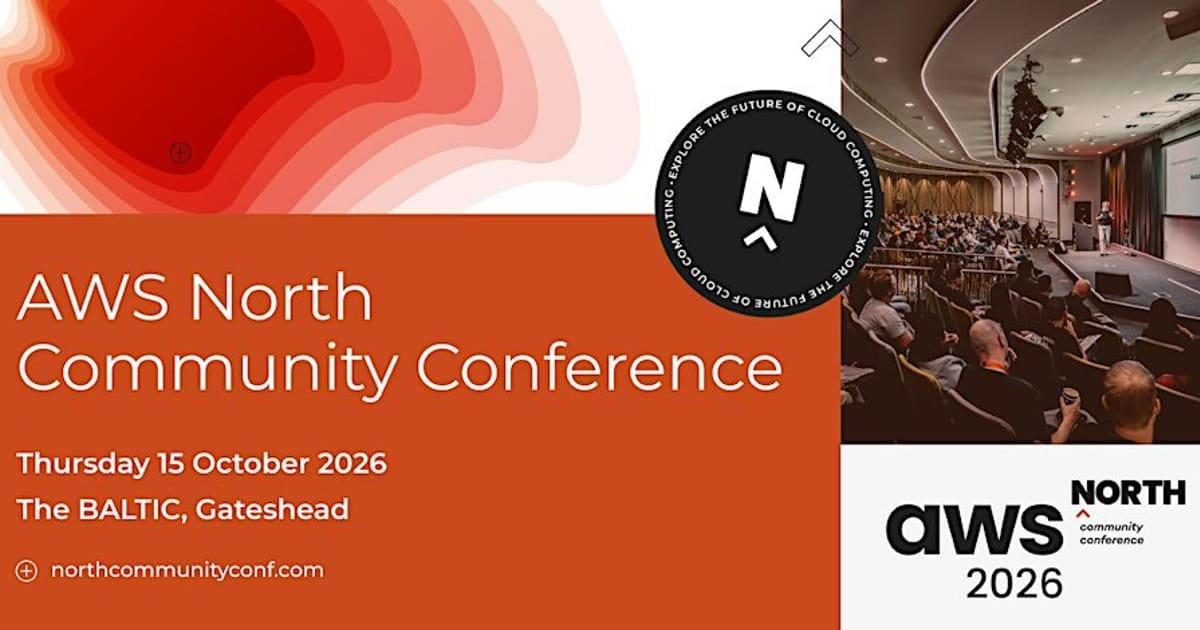 AWS North Community Conference 2026, Gateshead