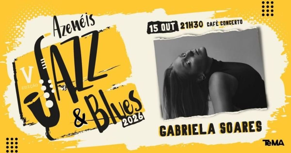 Azeméis Jazz & Blues | Gabriela Soares, Oliveira de Azeméis