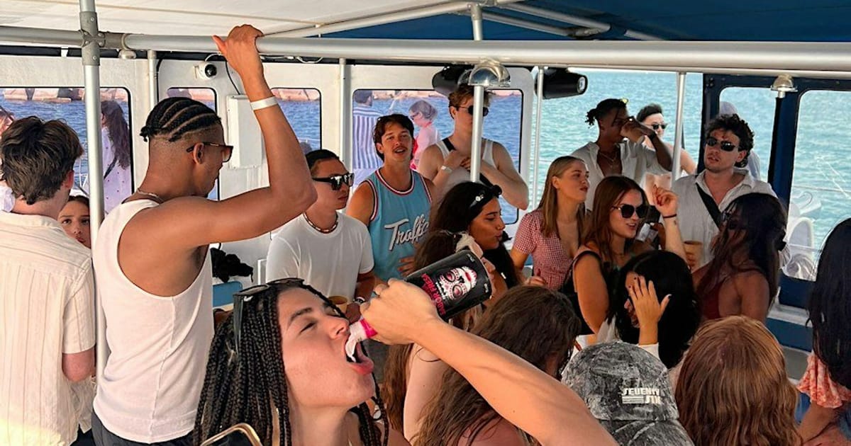 Barcelona’s wildest boat party by KING, Barcelona