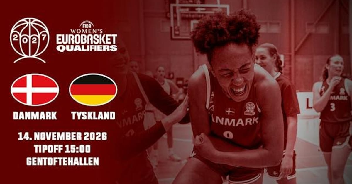 Basketball EM-kval Kvinder - Danmark vs. Tyskland, Gentofte