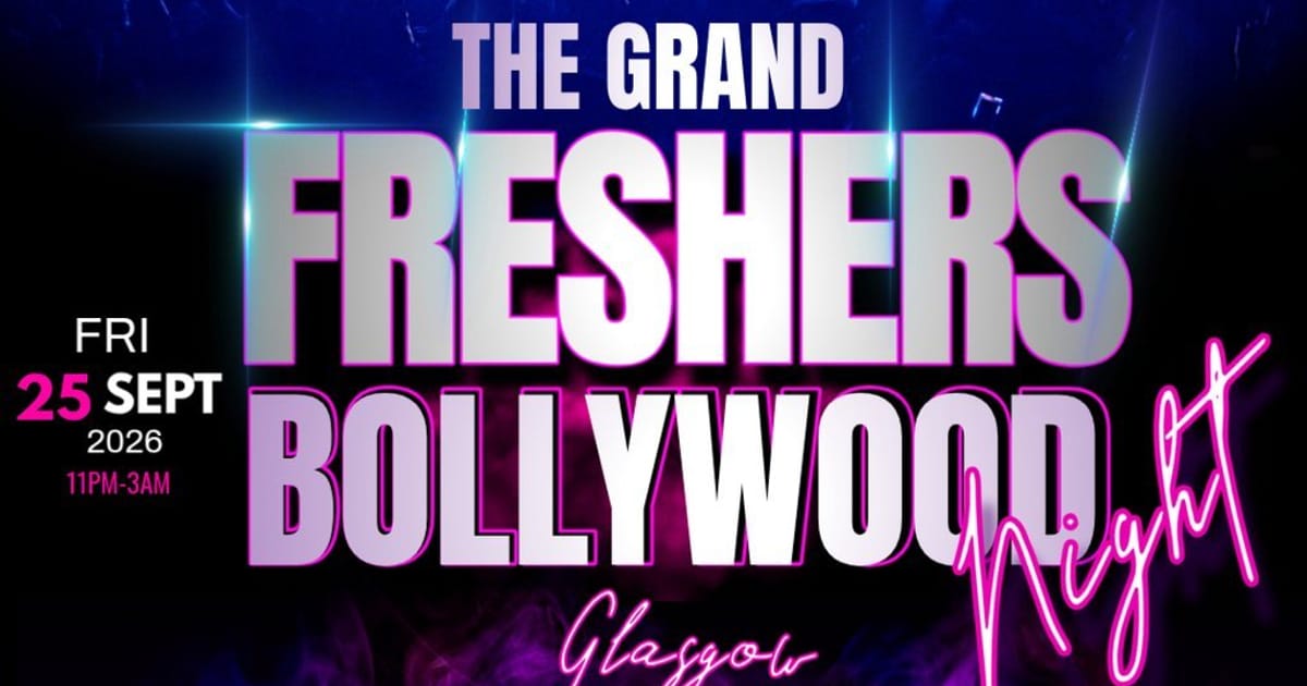 BollyNasha Freshers Bollywood Night 2026: Glasgow, Glasgow