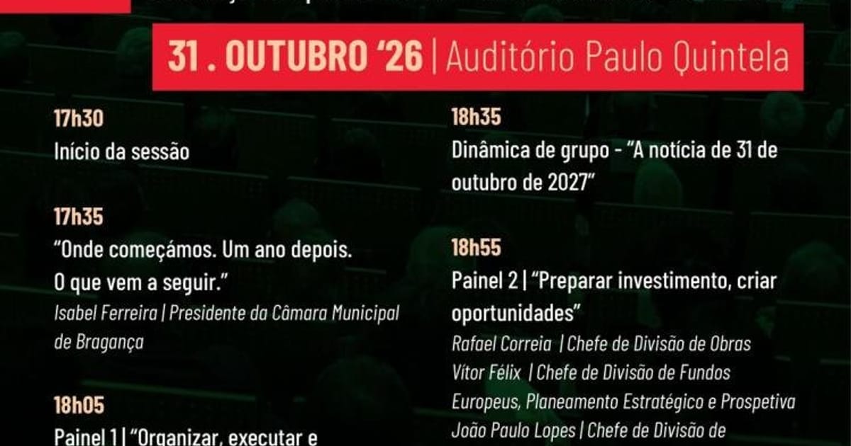 Bragança, um ano a construir o Futuro, Bragança