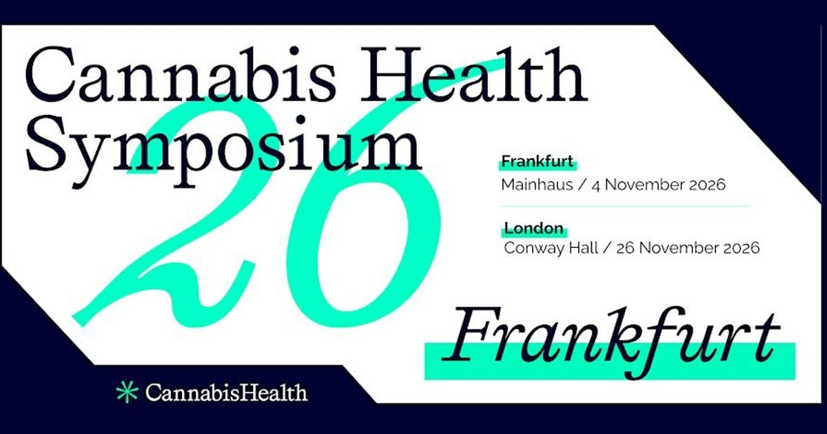Cannabis Health Symposium Frankfurt 2026, Frankfurt