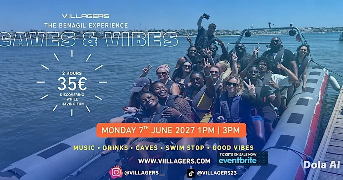 CAVES & VIBES THE BENAGIL CAVES EXPERIENCE (AFRONATION WEEK), Portimão