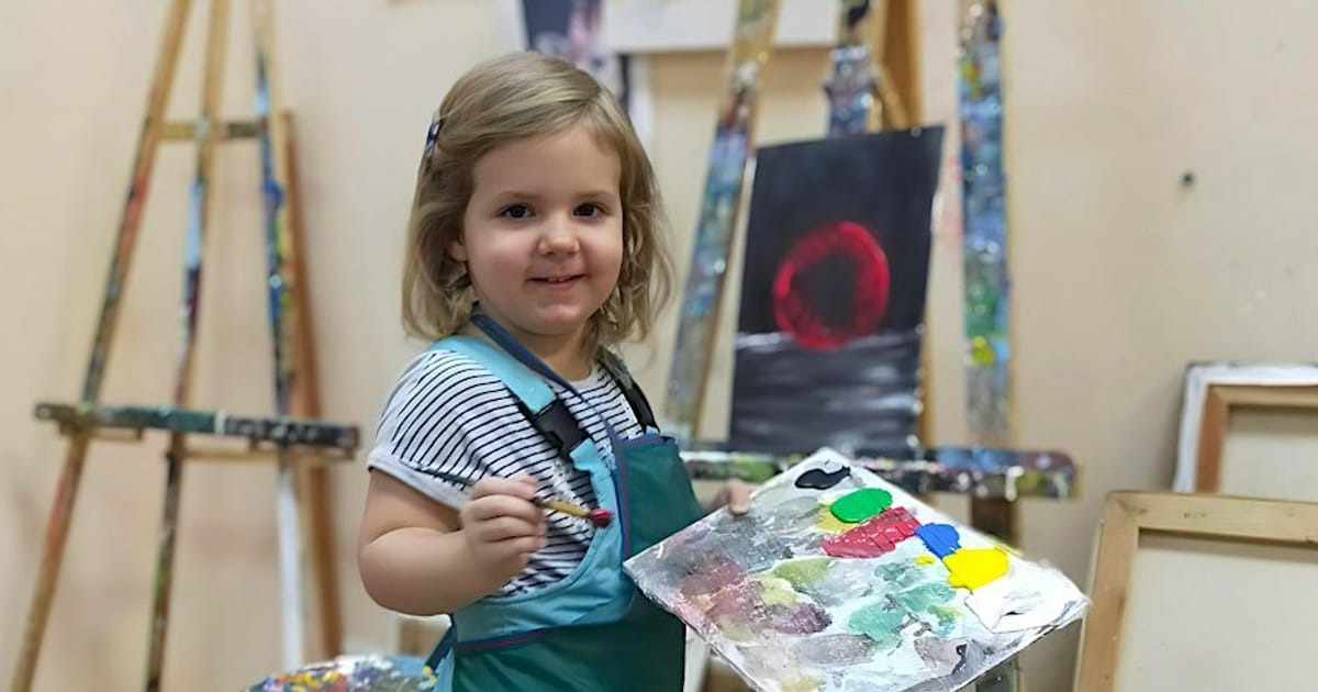Children art classes, Sheffield City Centre