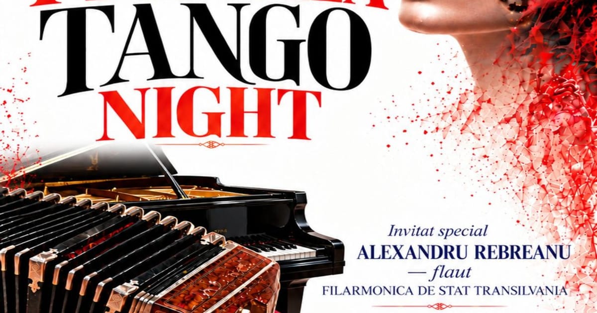 Cluj-Napoca: Piazzolla Tango Night ( Recital de tango argentinian ), Cluj-Napoca