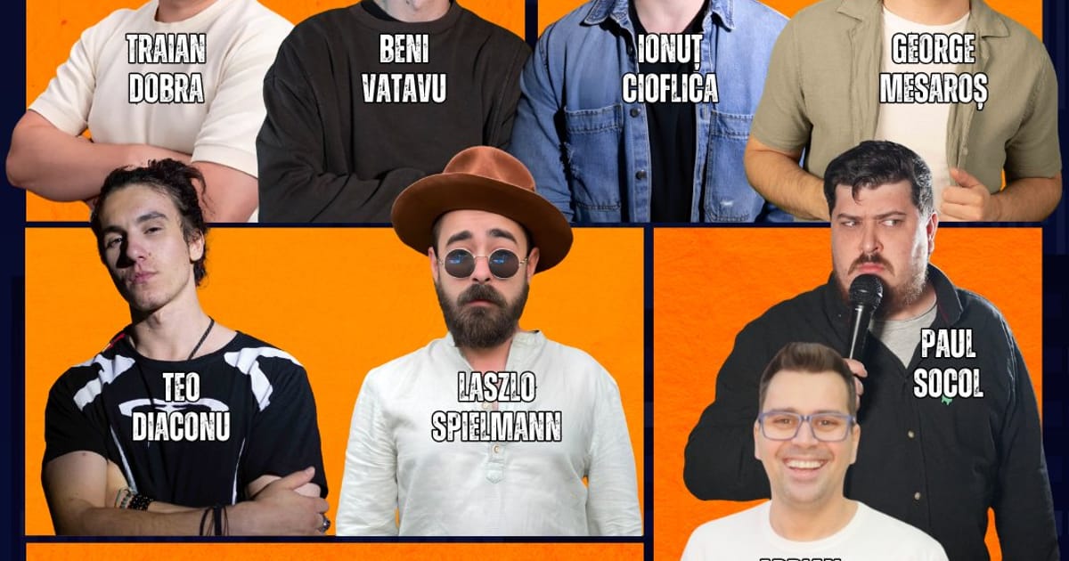 Cluj-Napoca: Stand-up Comedy Show | Maraton de Stand-Up | by The Stairs Comedy, Cluj-Napoca