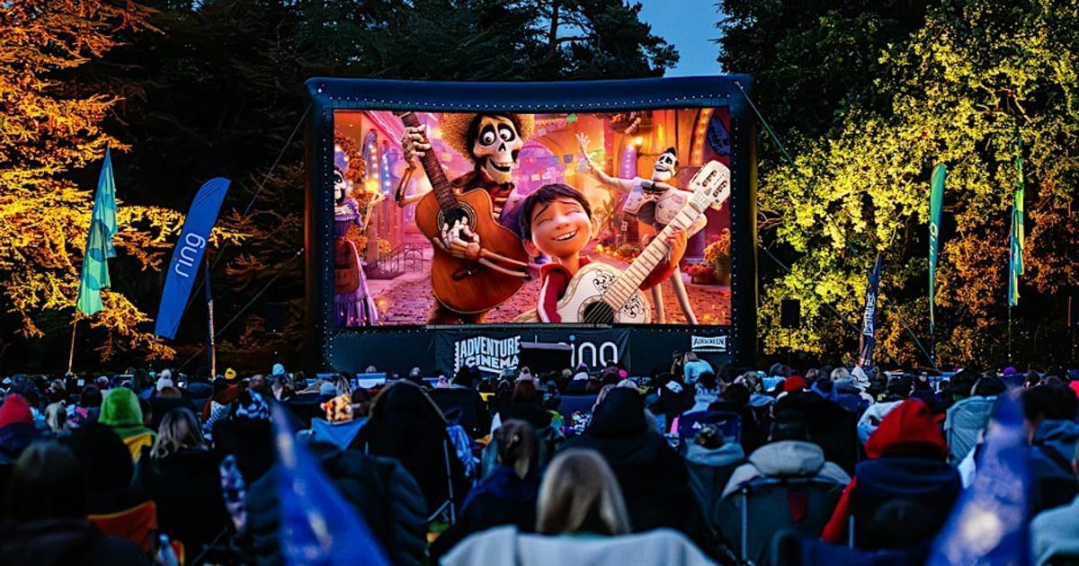 Coco Halloween Outdoor Cinema at Wentworth Woodhouse in Rotherham, Rotherham