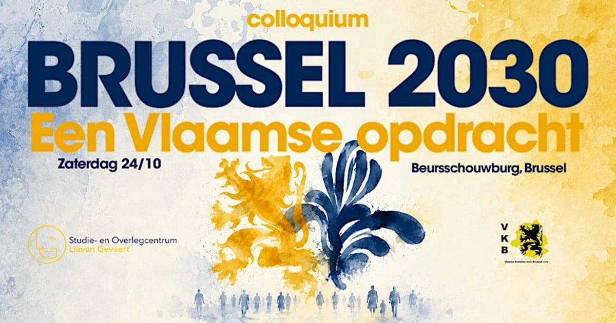 Colloquium Brussel 2030: Een Vlaamse opdracht, Brussels
