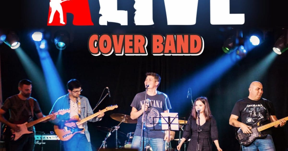 Concert de rock&blues cu A'LIVE - cover band, București