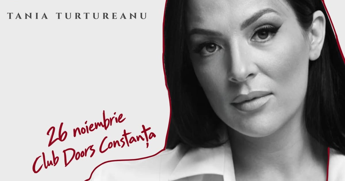 Constanța: Concert TANIA TURTUREANU | De Vorbă cu Mine, Constanta