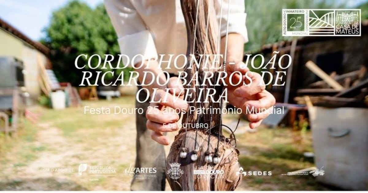 Cordophonie de João Ricardo Barros de Oliveira - FESTA DOURO 25 anos Património Mundial, Vila Real