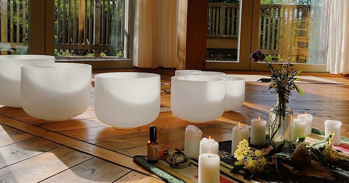 Crystalline Sound Bath & Cacao Ritual at The Orchard, St Ives