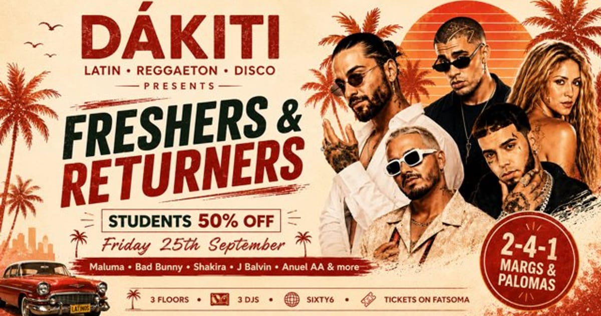 Dakiti - Belfast's biggest Latin and Reggaeton Party, Belfast