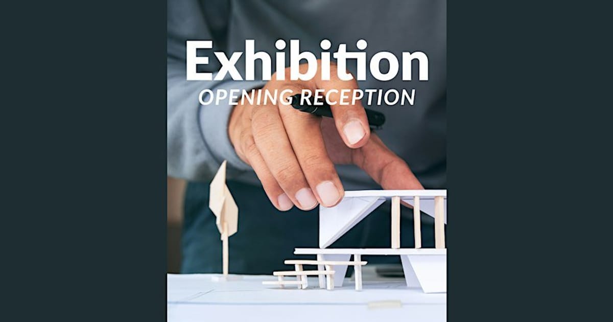 Exhibition opening reception, Headington