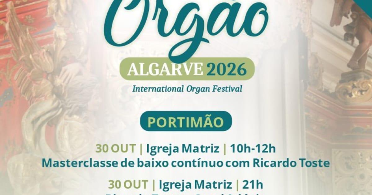 Festival de Órgão regressa a Portimão, Portimão