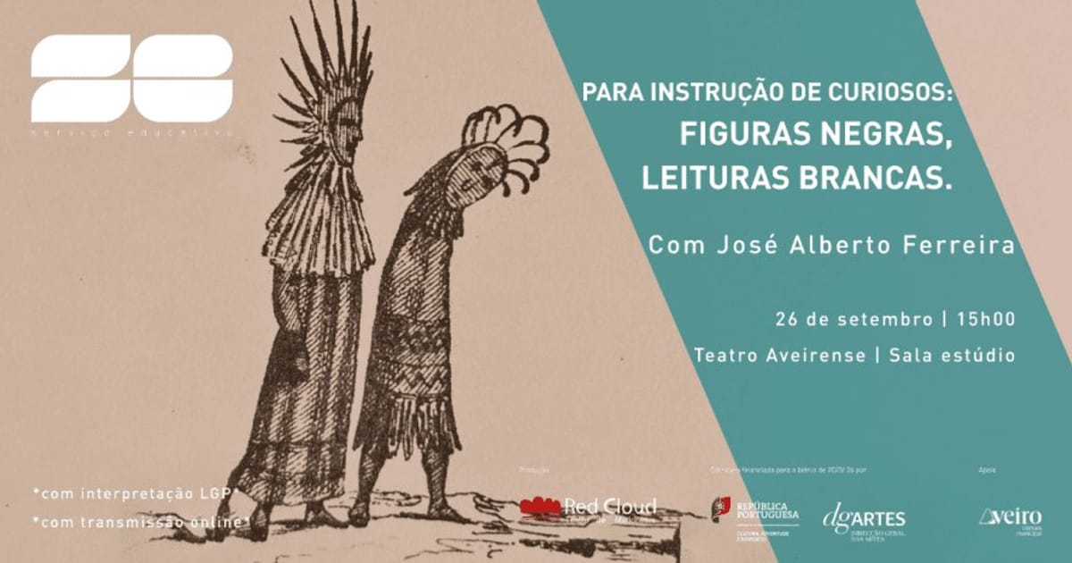 Figuras negras, leituras brancas *serviço educativo* com LGP, Aveiro