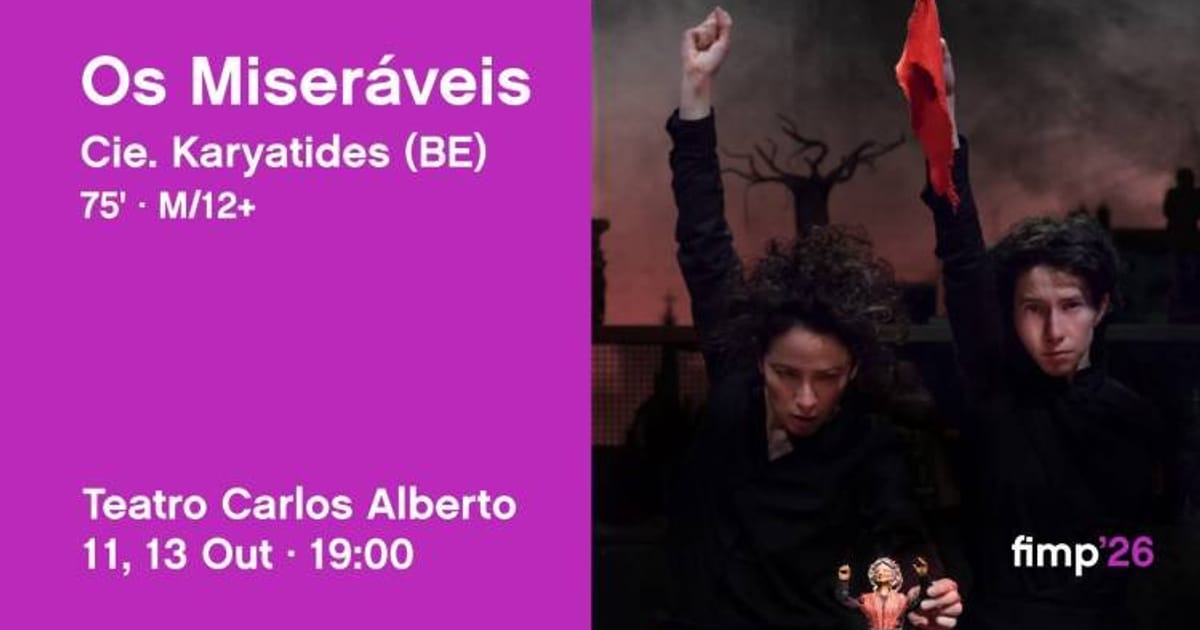 fimp'26 · Os Miseráveis, Porto