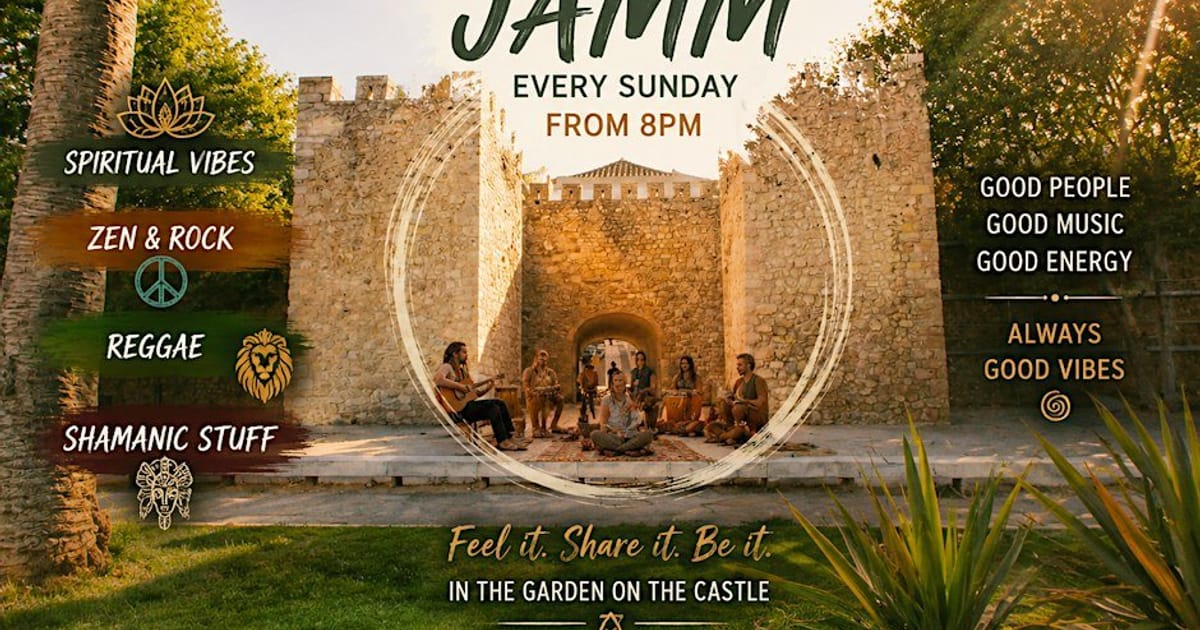 Free Live Jamm – Every Sunday from 8 PM at Castelo dos Governadores, Lagos