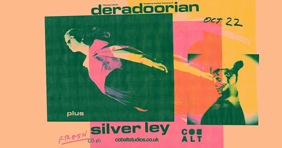Fresh Thursday // Deradoorian + Silver Ley + Mason Lindahl, Shieldfield