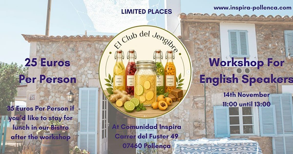 Ginger Bug Club at Inspira, Pollença