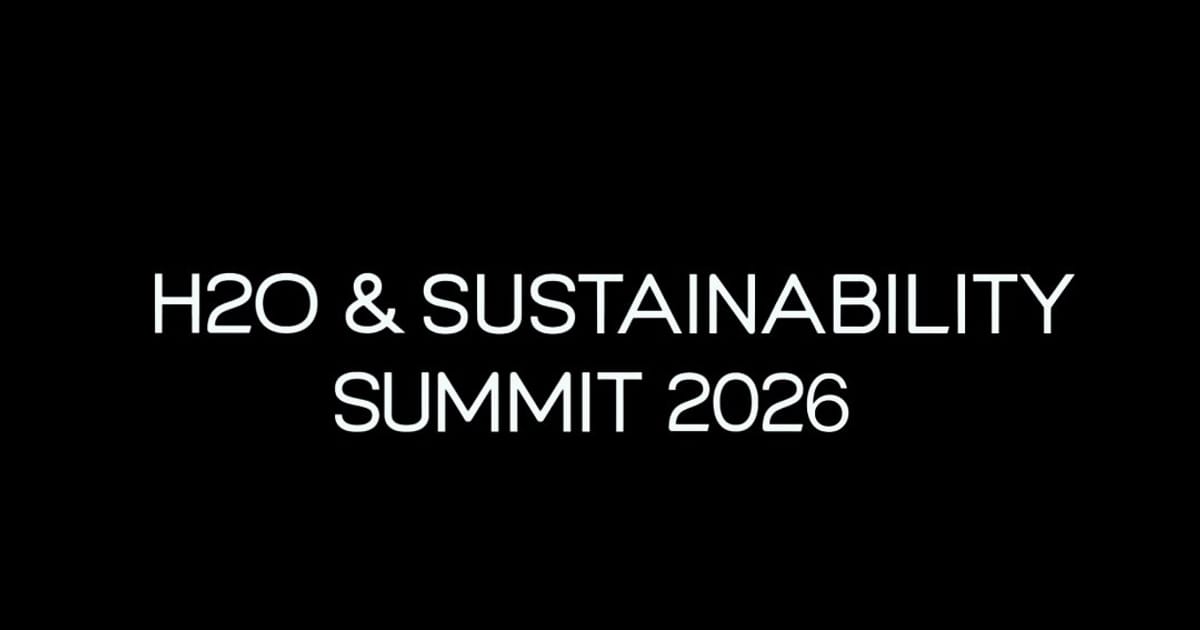H2O & Sustainability Summit 2026 - 4th Edition, Faro