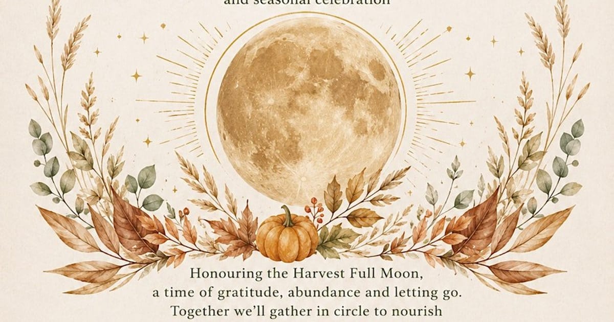 Harvest Full Moon Wellness Circle, Leeds
