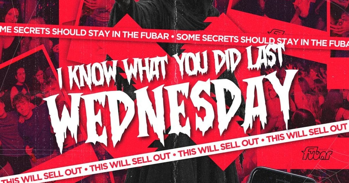 I KNOW WHAT YOU DID LAST WEDNESDAY | Red Card Halloween, Stirling