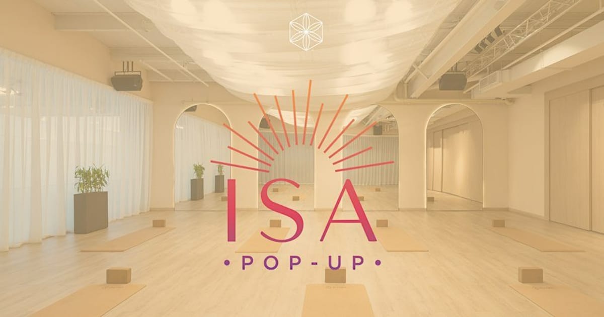 Isa Pop-Up: Wellbeing Afternoon, Salford