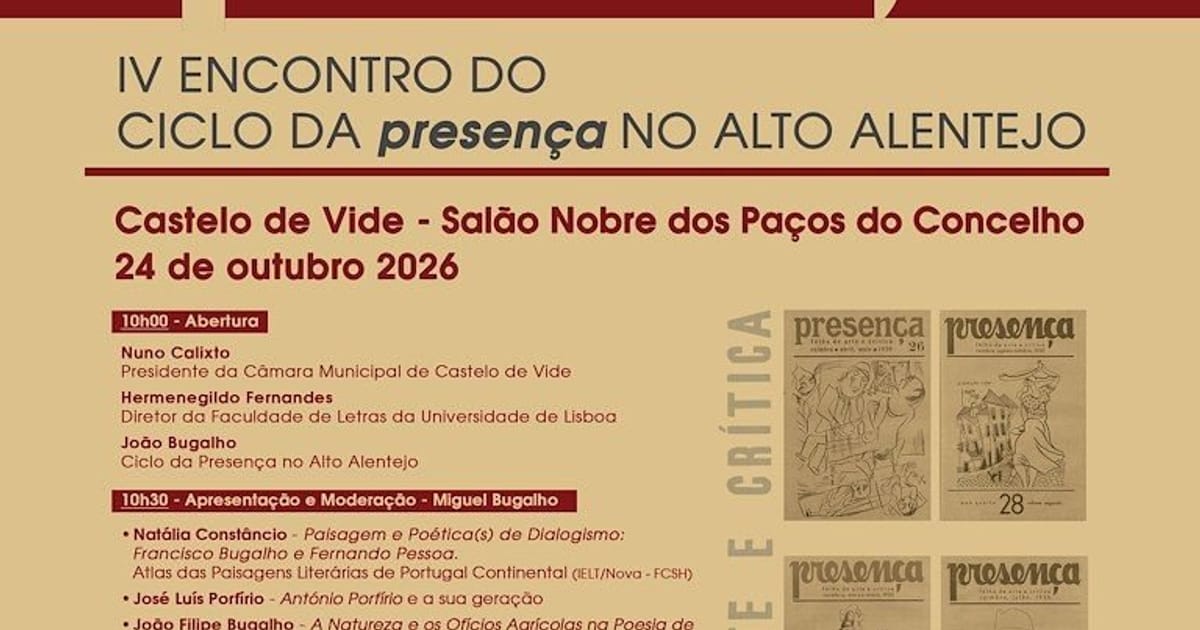 IV Encontro do Ciclo da Presença no Alto Alentejo, Castelo de Vide