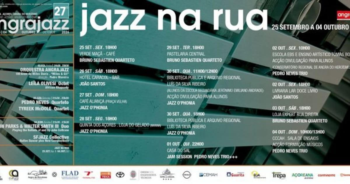 Jazz na Rua 2026, Angra do Heroísmo