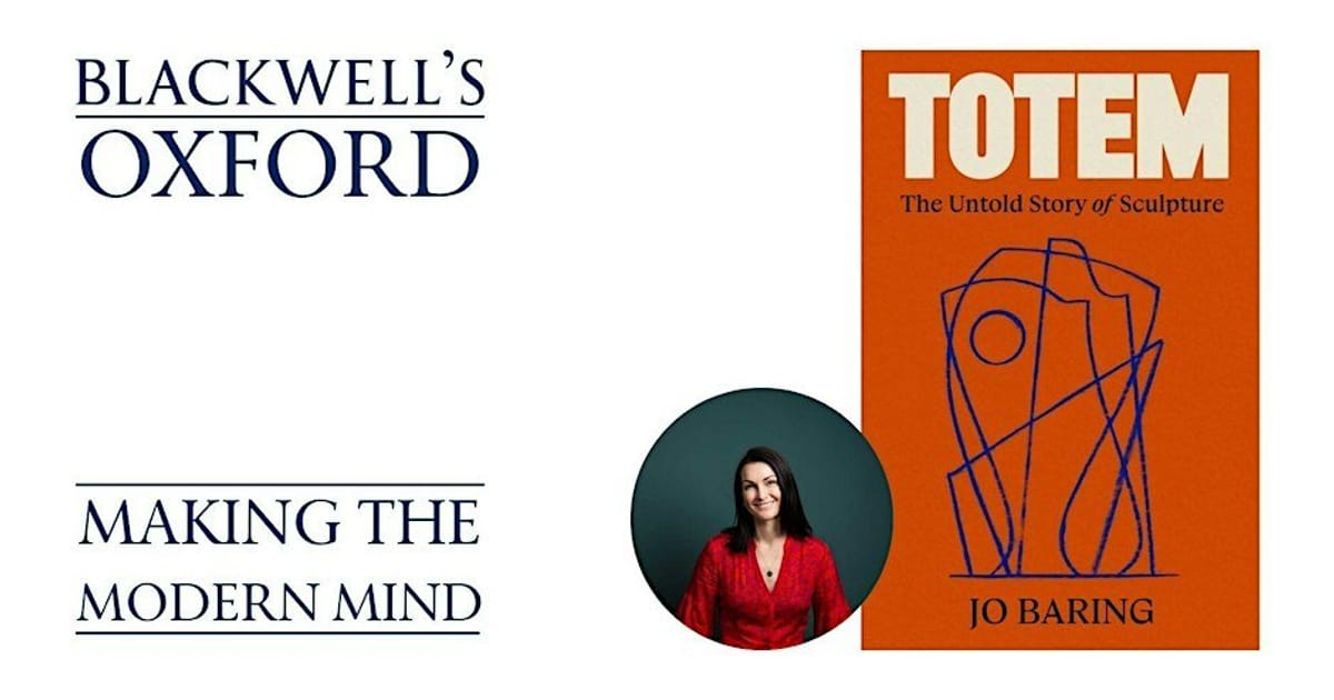 Jo Baring TOTEM with Triona Adams, Oxford