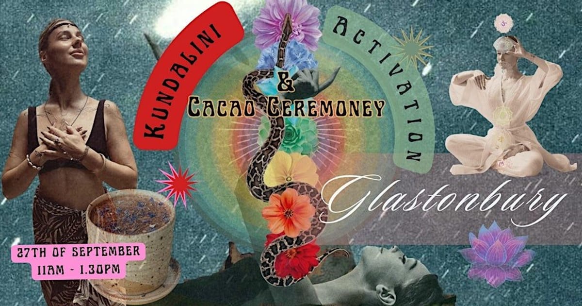 Kundalini Activation & Bribri Cacao Ceremony | Glastonbury, Glastonbury