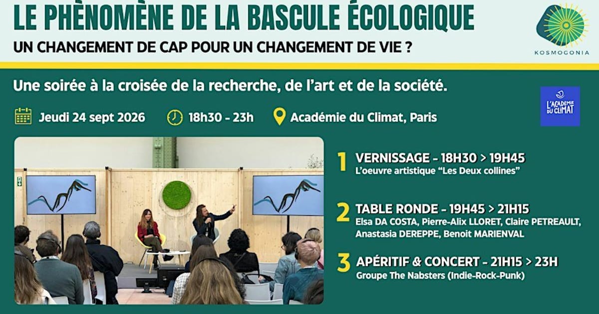 La bascule écologique : un changement de cap pour un changement de vie ?, Paris