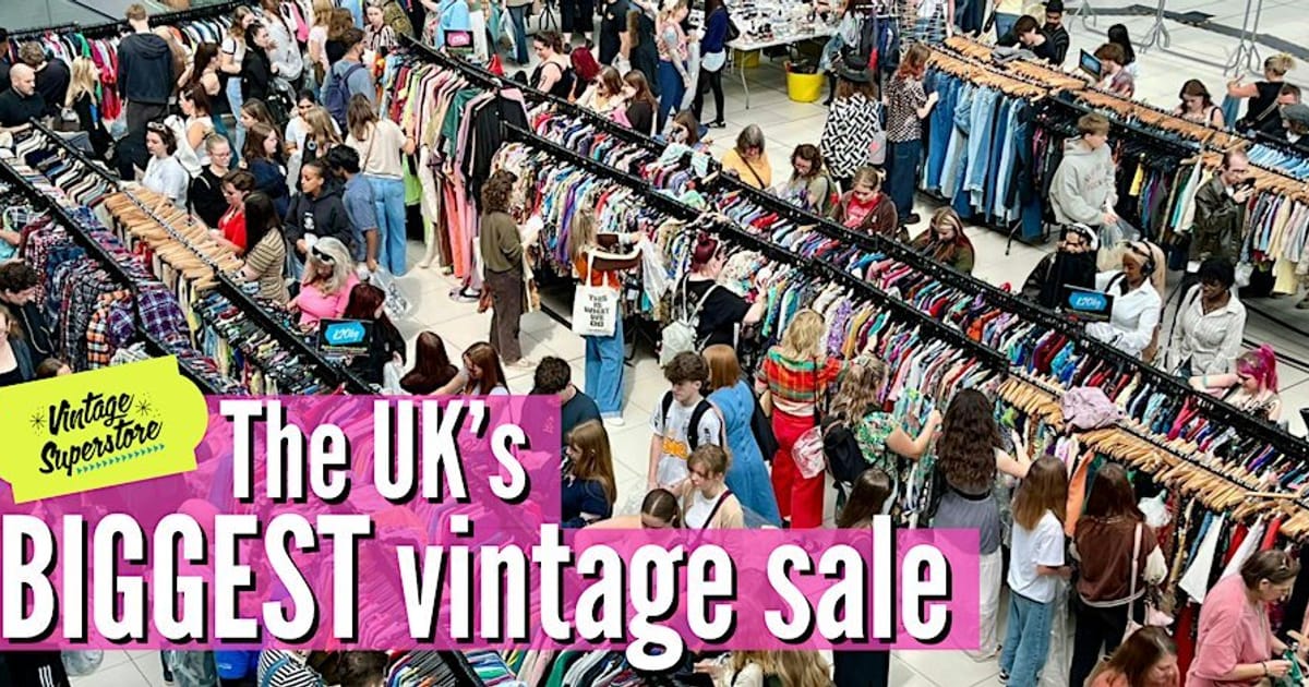 Leeds' Vintage Kilo Sale, Burley