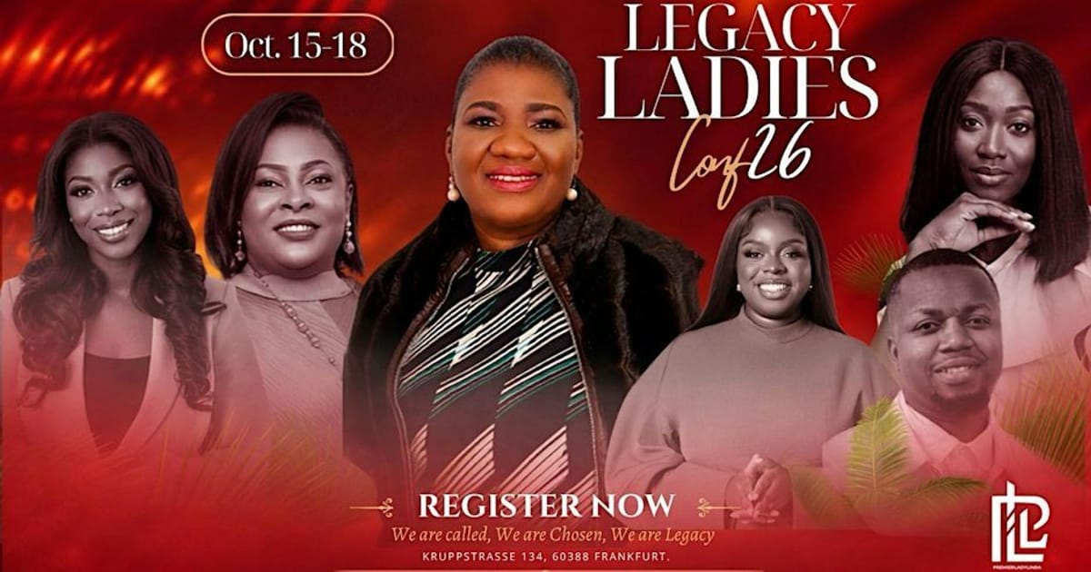 Legacy ladies Conference 2K26, Frankfurt