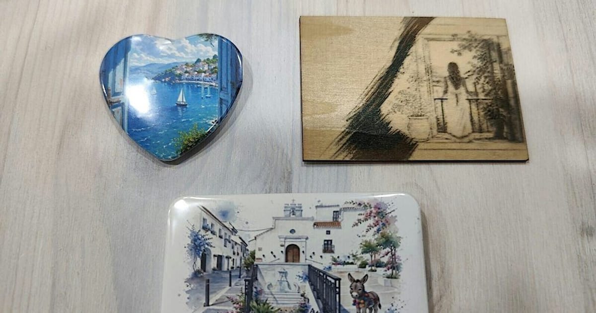 Make Your Own Photo Magnets in Mijas Pueblo, Mijas