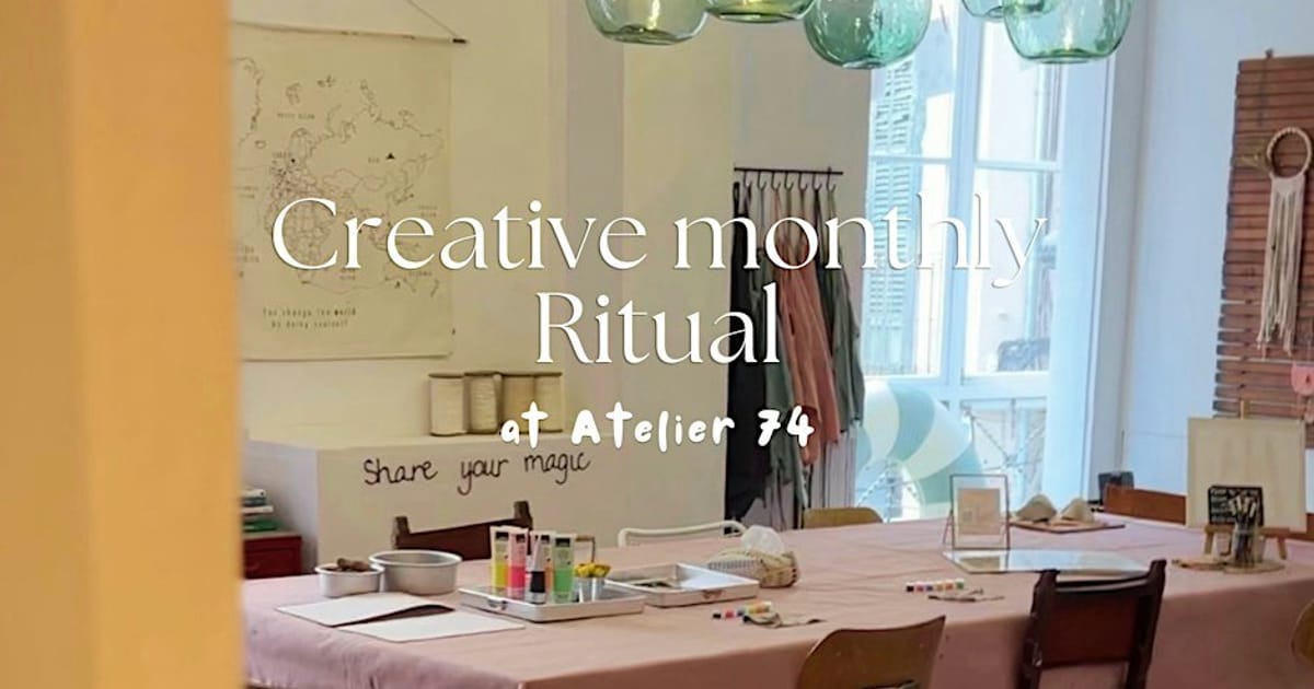 Mindful Art gathering at Atelier 74 in Mallorca, Palma