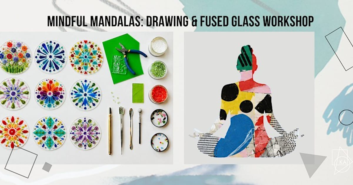 Mindful Mandalas: Drawing & Fused Glass Workshop, Bellahouston