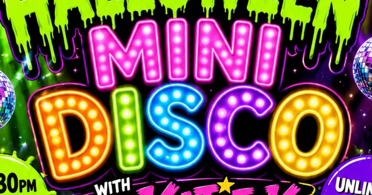 Mini disco with Dj Katie K, Cleckheaton