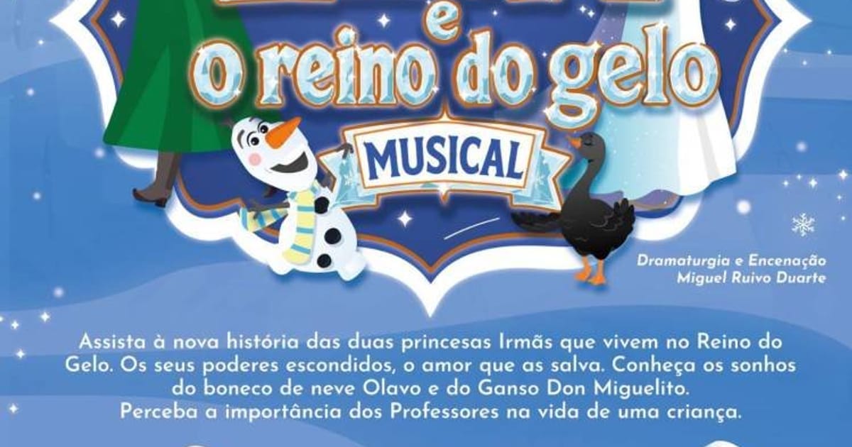 musicL ELSA E O REINO DO GELO em BRAGA, Braga