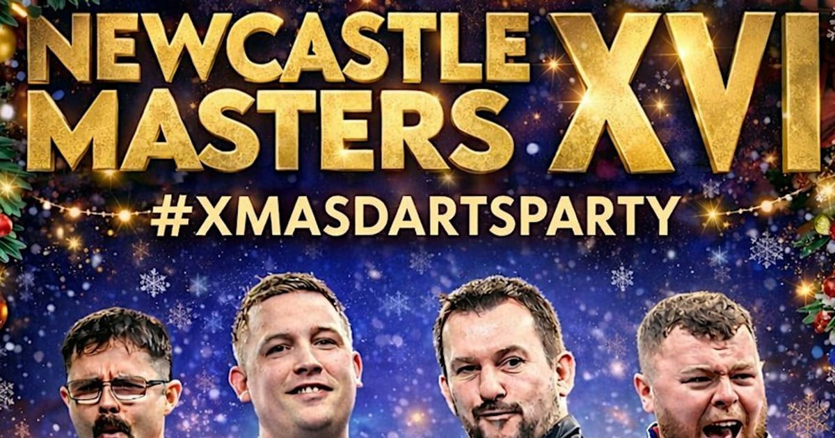 NEWCASTLE MASTERS XVI #XmasDartsParty, Gateshead