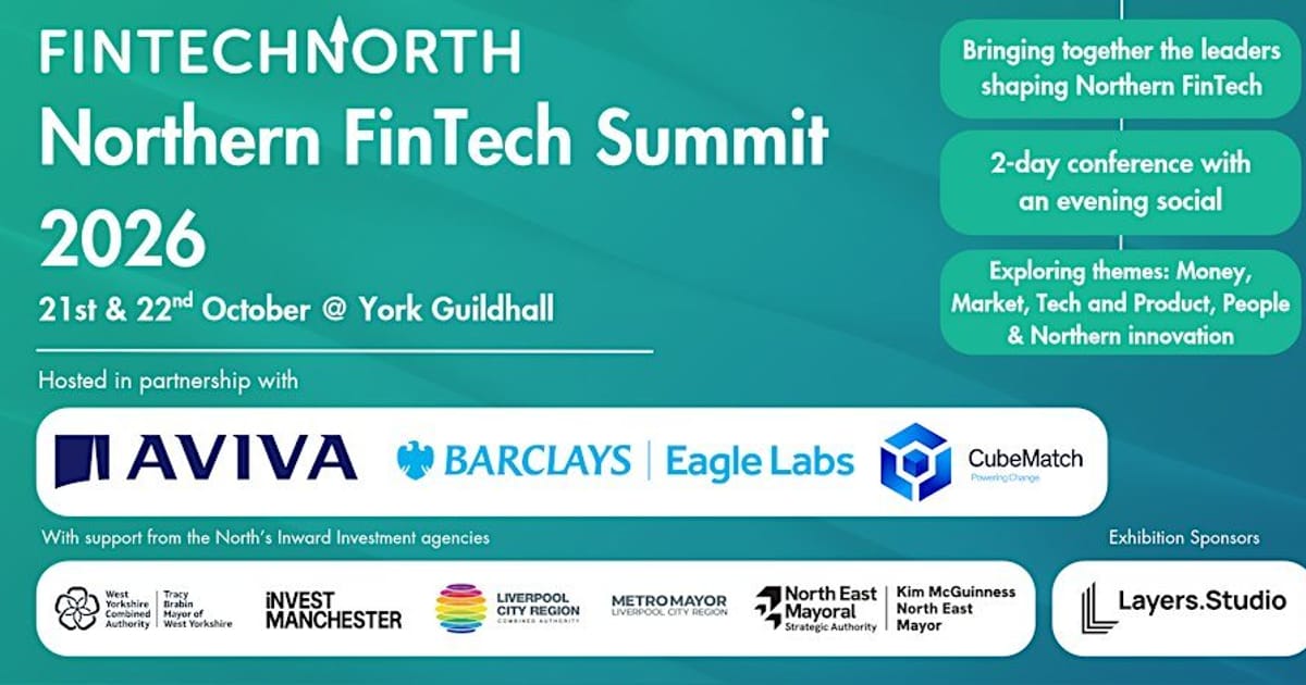 Northern FinTech Summit 2026, York