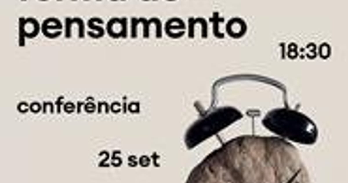 O design como forma pensamento - conferência, Aveiro