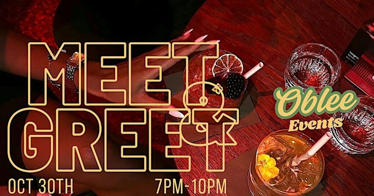 Oblee Presents - Meet&Greet ft Naija Cocktails, Antwerp